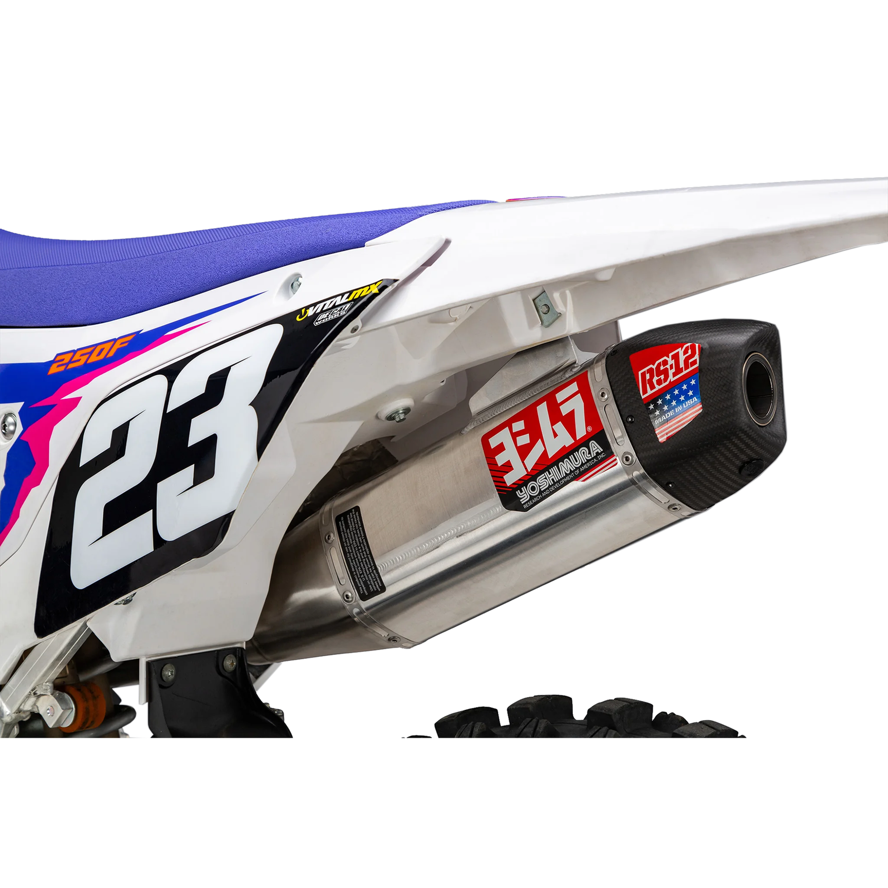 Yamaha YZ250F 2024 Yoshimura RS-12 Full Exhaust System