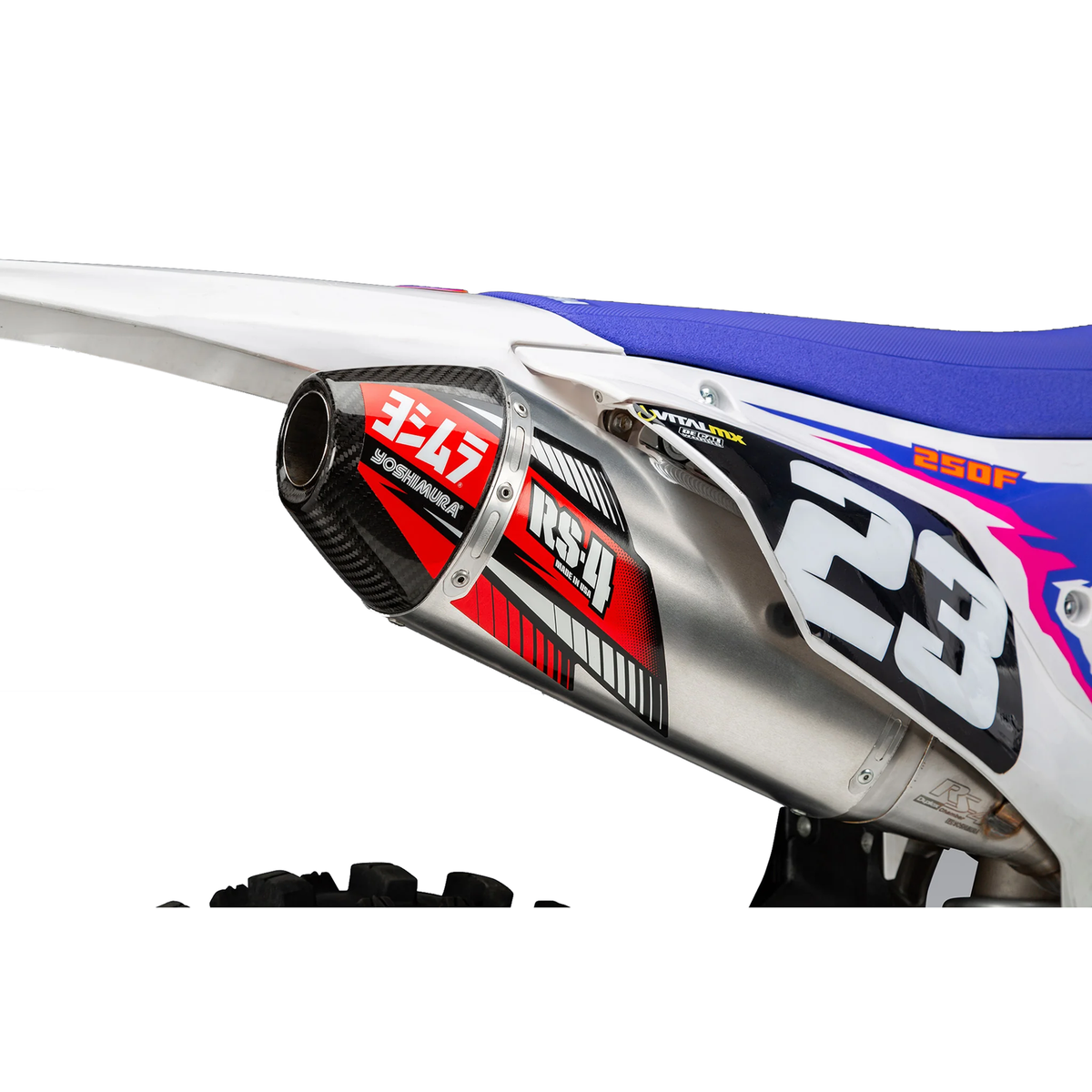 Yamaha YZ250F 2024 Yoshimura RS-4 Slip-On Exhaust