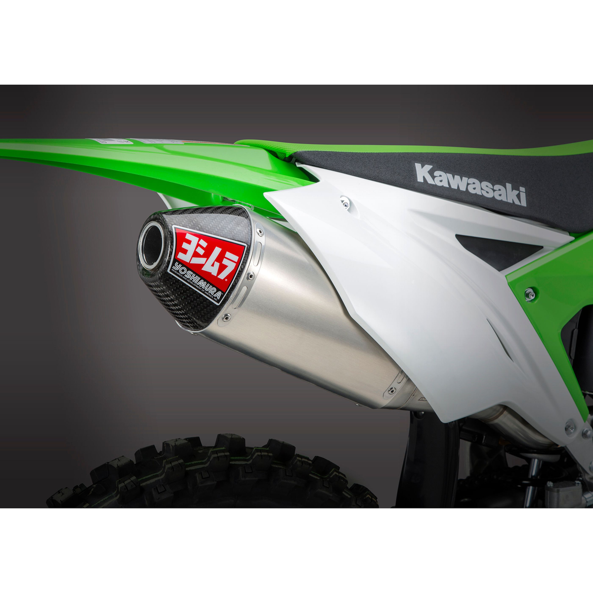 Kawasaki KXF250 2017–2020 Yoshimura RS-4 Full Exhaust System