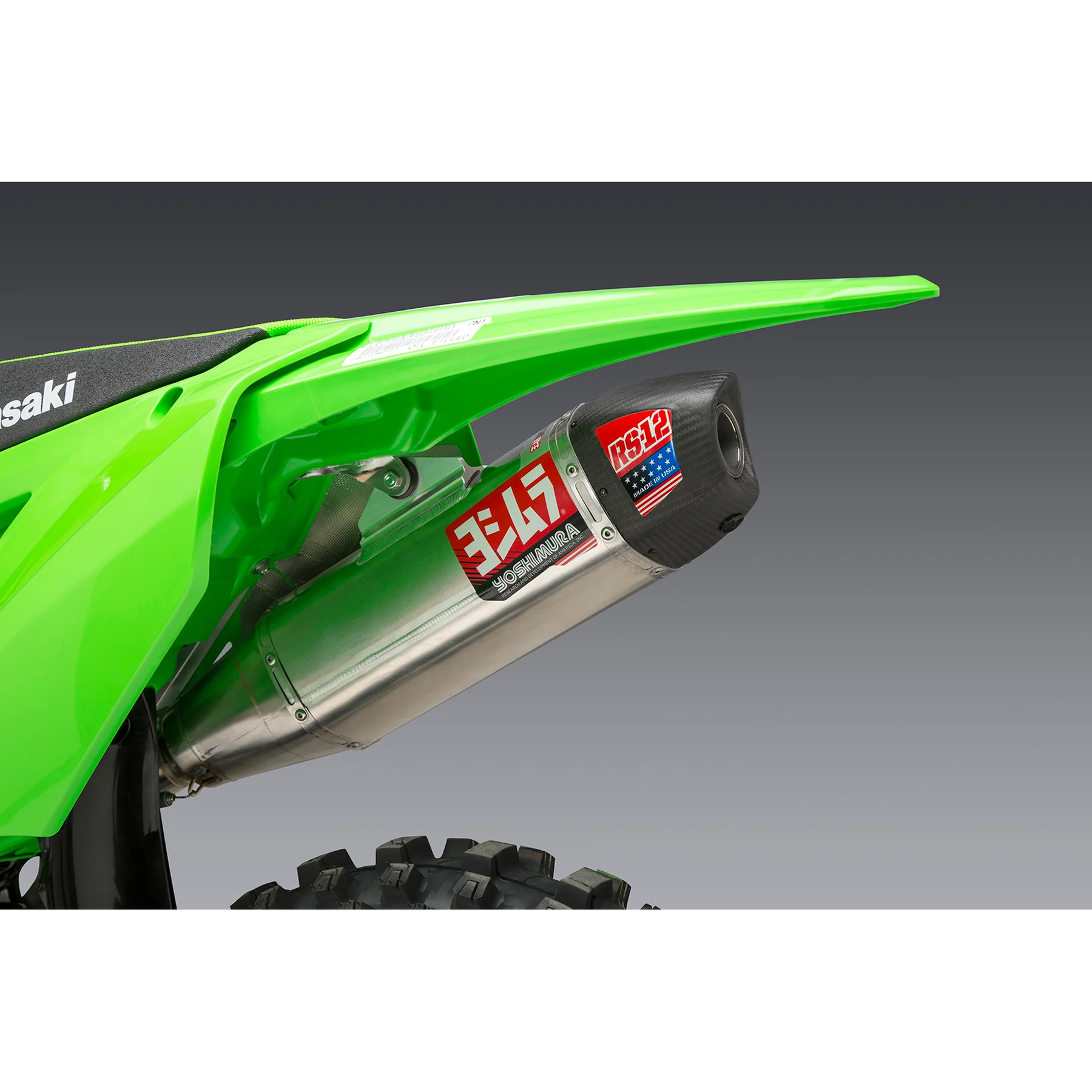 Kawasaki KXF250 2021–2024 Yoshimura RS-12 Full Exhaust System