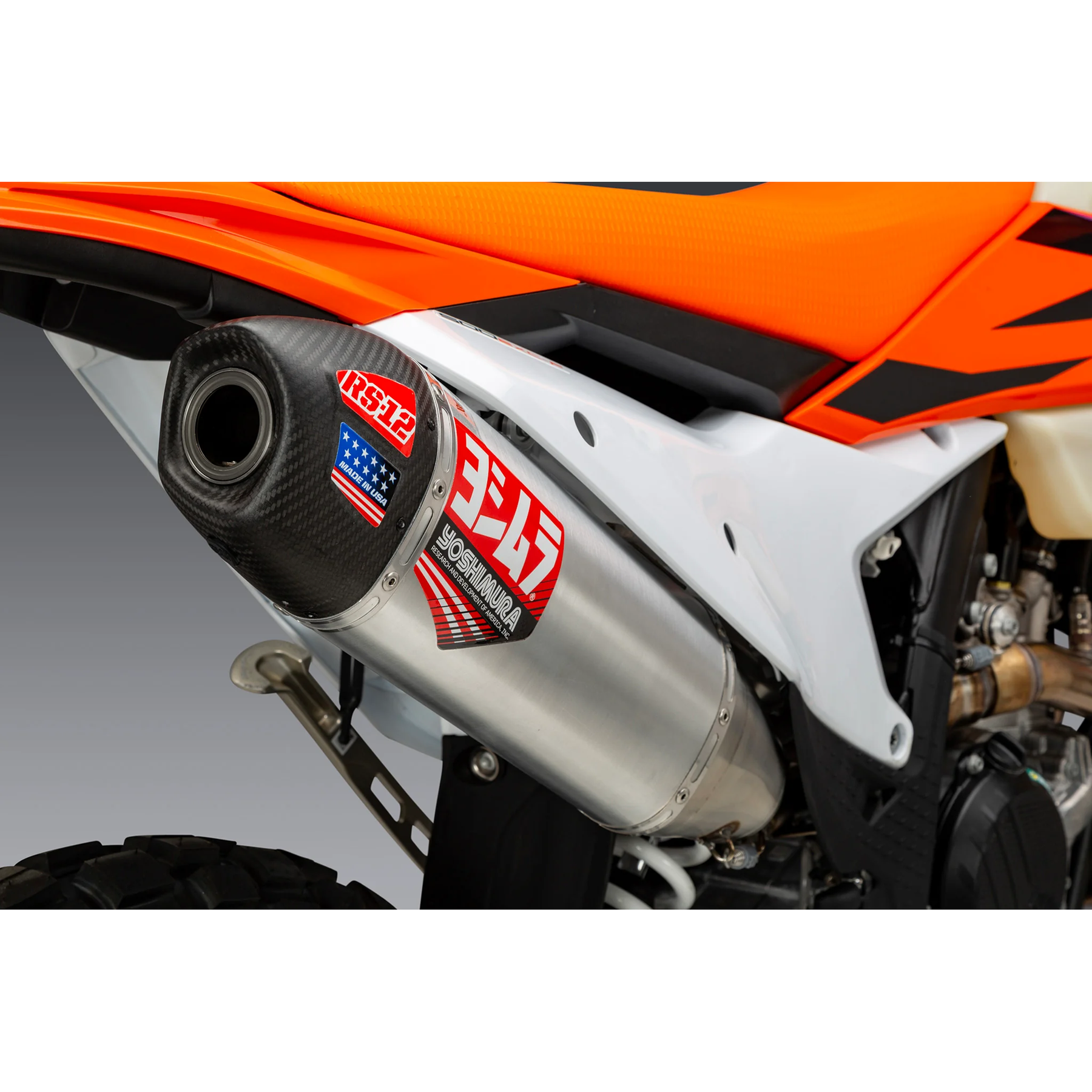 KTM EXC-F 350 / 500 Husqvarna FE 350 / 501 2024 Yoshimura RS-12 Slip-On Exhaust