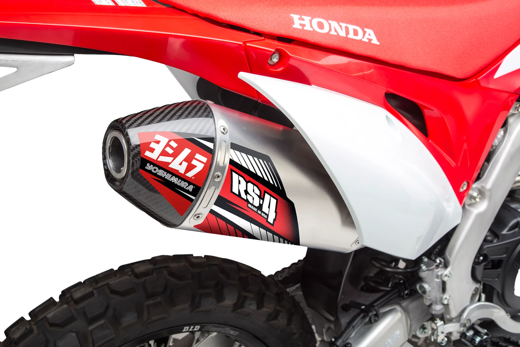 Honda CRF450L 2019–2020 Yoshimura RS-4 Full Exhaust System