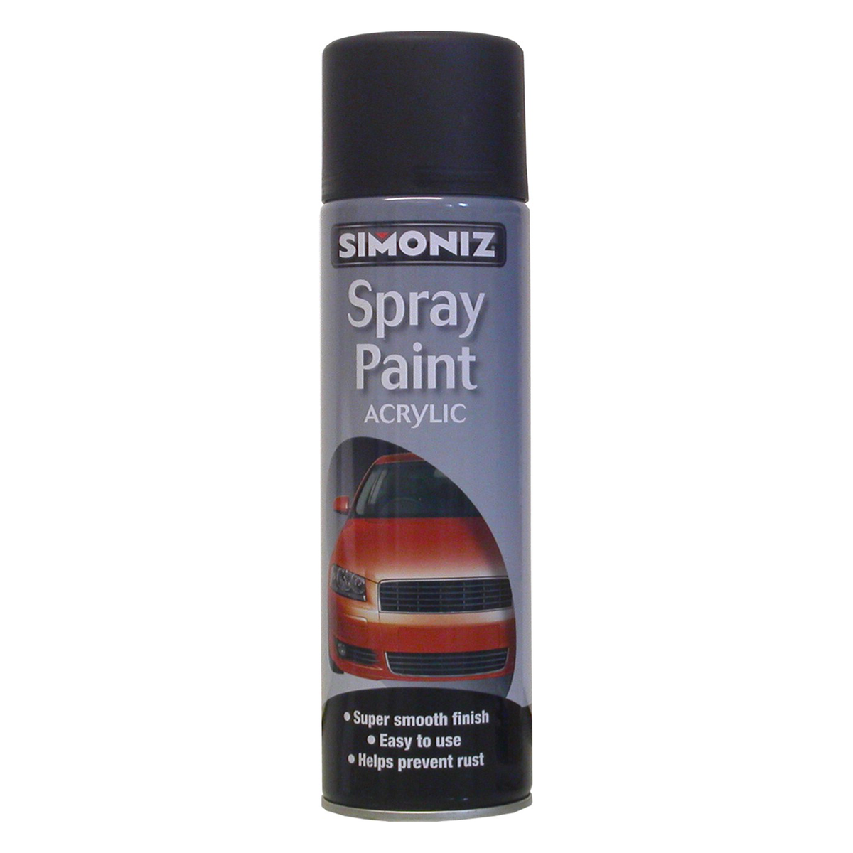 Simoniz Satin Black Acrylic 500ml