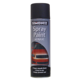 Simoniz Satin Black Acrylic 500ml