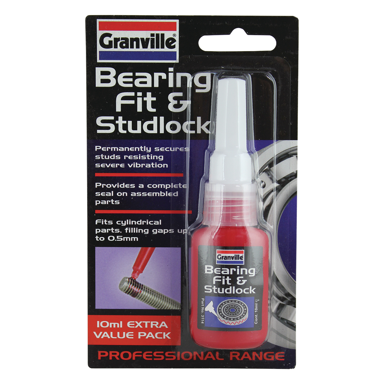 Granville Bearing Fit & Studlock 10ml - Beedspeed