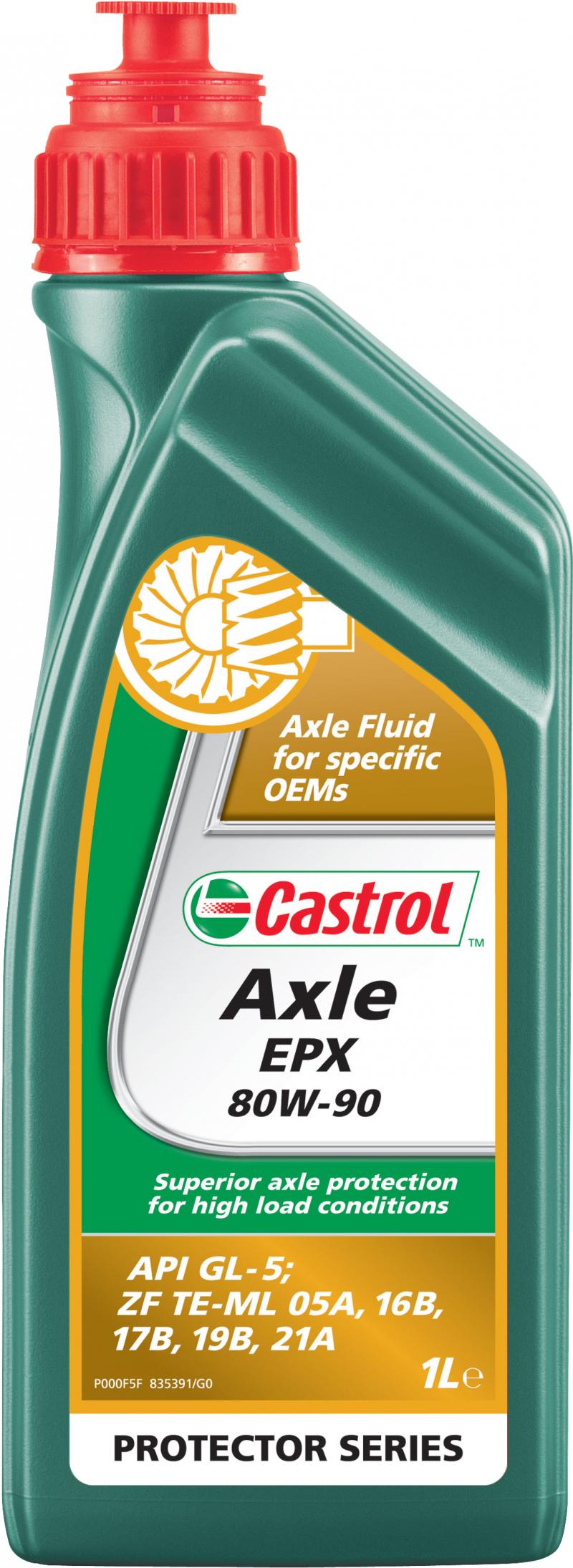 CASTROL TRANSMAX AXLE EPX 80W-90 GEAR OIL 1L - Beedspeed