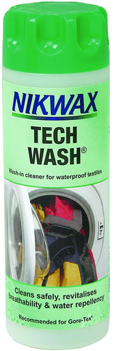 Nikwax Tech Wash Waterproof Clothing Wash In Protection Cleaner - 300ml