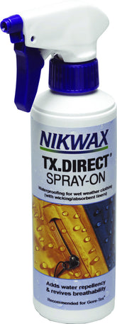 Nikwax TX Direct Spray Waterproofing Spray On Re-Waterproofing Spray 300ml