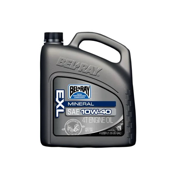 Bel-Ray EXL Mineral 4T Engine Oil 10W-40 4L