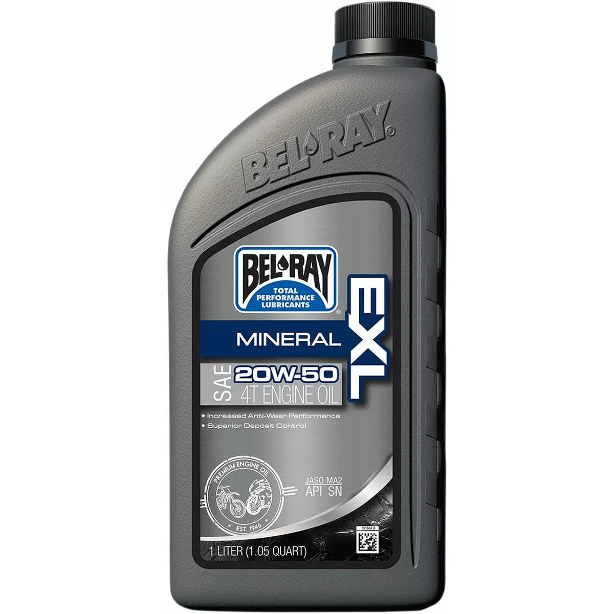 Bel-Ray EXL Mineral 4T Engine Oil 20W-50 1L - Beedspeed