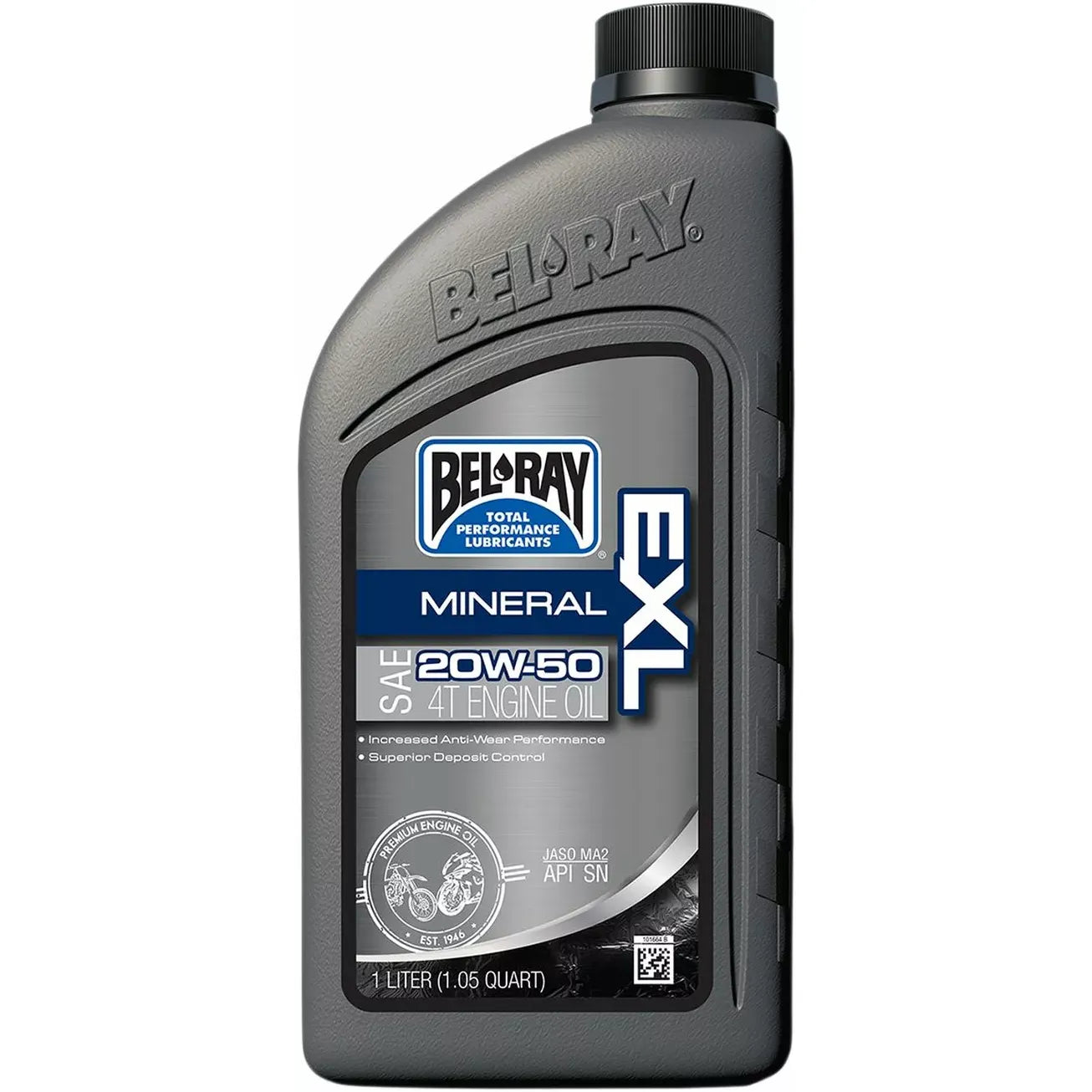 Bel-Ray EXL Mineral 4T Engine Oil 20W-50 1L - Beedspeed