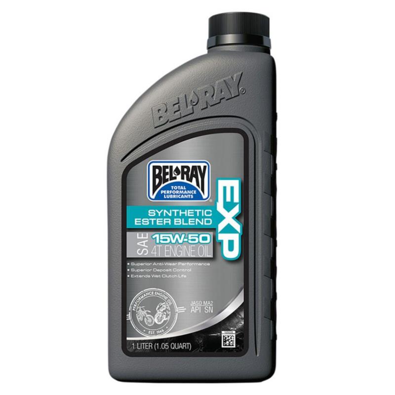 Bel-Ray EXP Synthetic Ester Blend 4T Engine Oil 15W-50 1L - Beedspeed