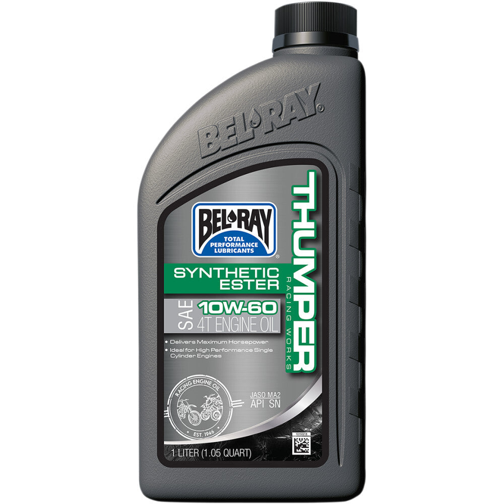Bel-Ray Thumper Racing Works Synthetic Ester 4T Engine Oil 10W-60 1L
