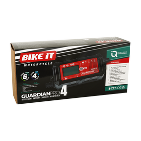 Bike It Guardian Pro 4 Intelligent Lithium Battery Charger and Maintainer 6/12/14.4V 6A