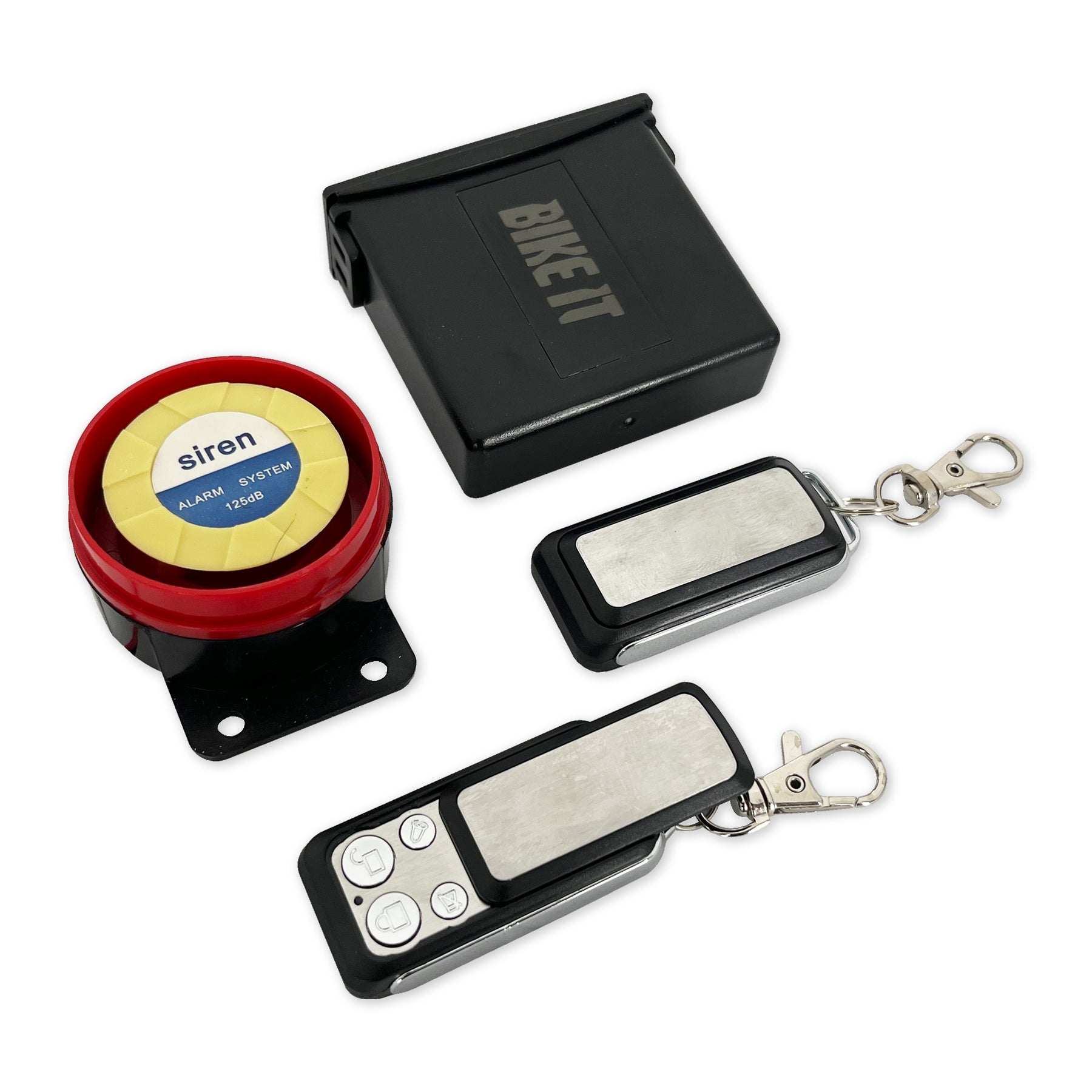 BikeTek 12V Remote Motorcycle Alarm System