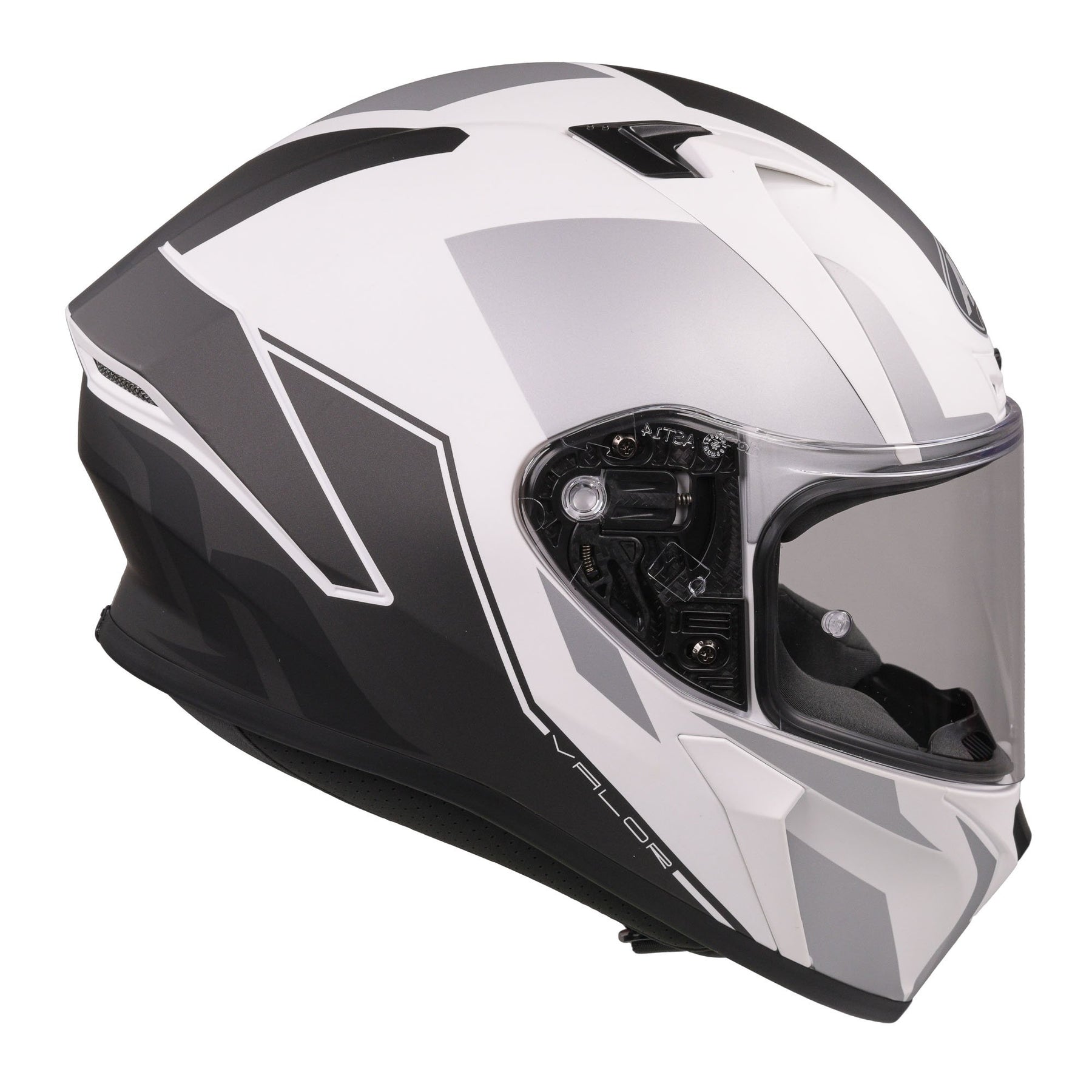 Airoh Valor Full Face Motorcycle Motorbike Helmet - Matt WINGS WHITE