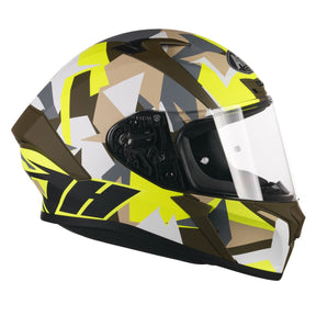 Airoh Valor Full Face Motorcycle Motorbike Helmet - 'Army' (Matt)