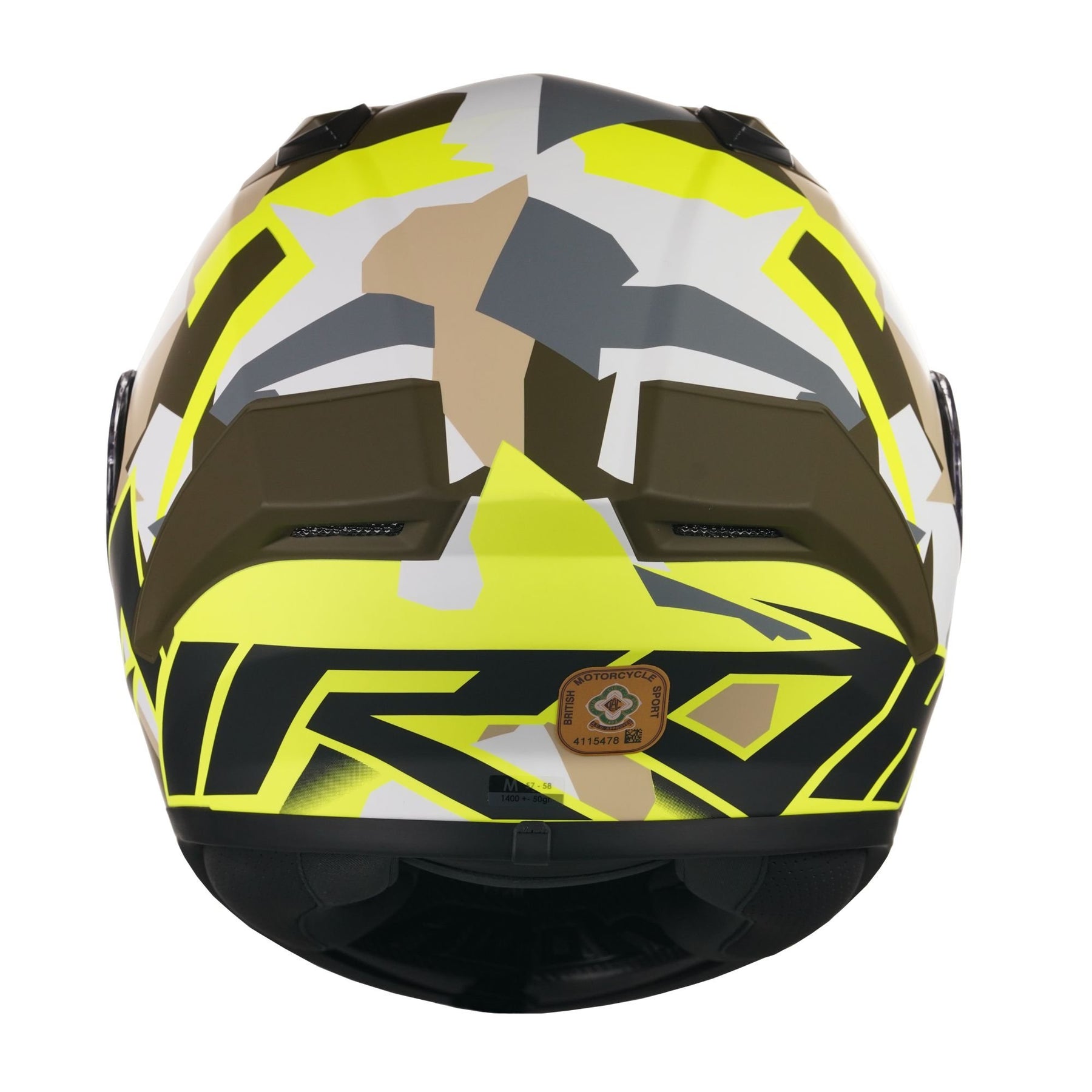 Airoh Valor Full Face Motorcycle Motorbike Helmet - 'Army' (Matt)