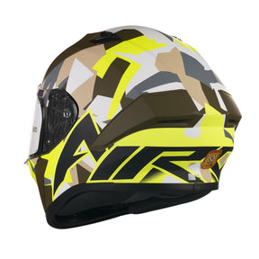 Airoh Valor Full Face Motorcycle Motorbike Helmet - 'Army' (Matt)