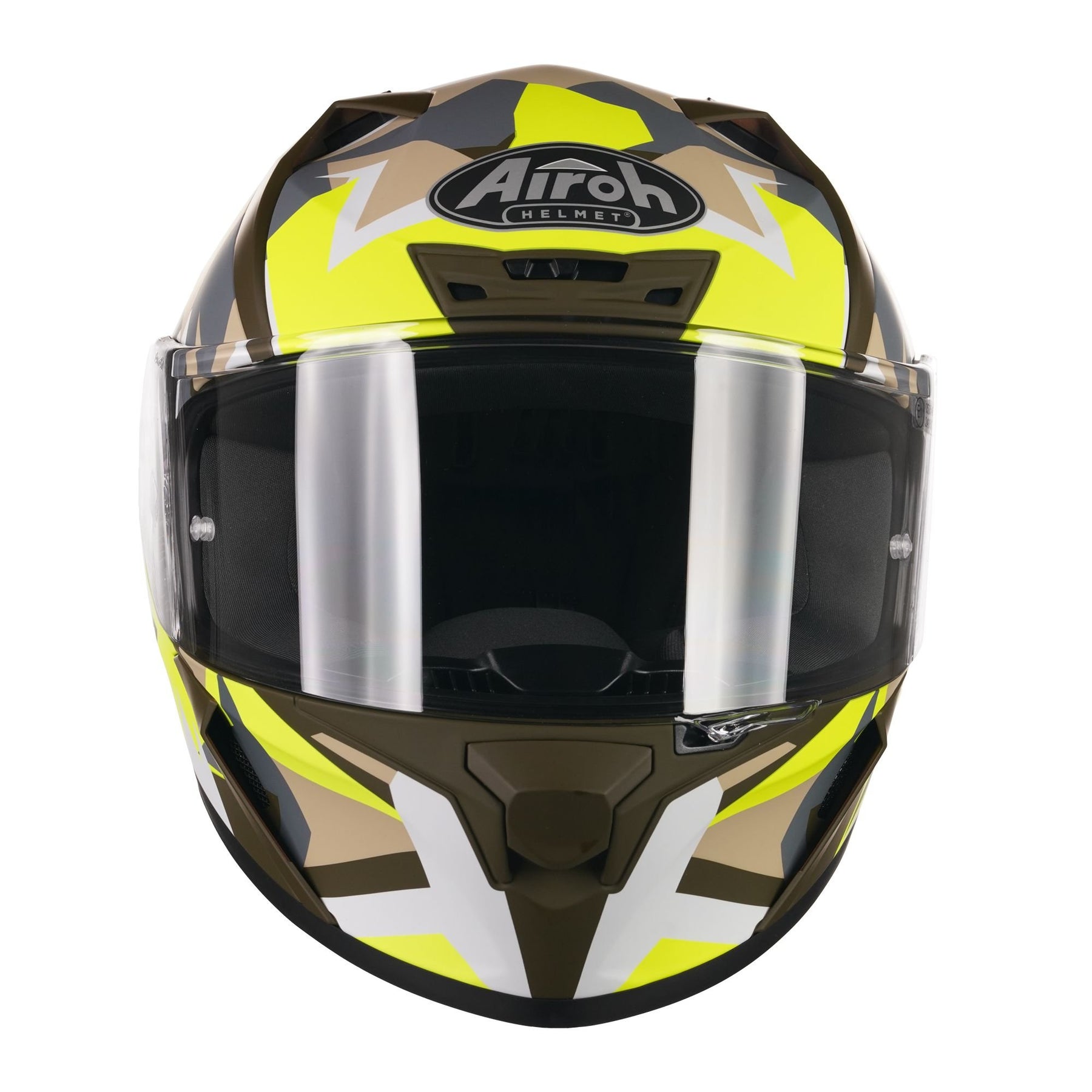 Airoh Valor Full Face Motorcycle Motorbike Helmet - 'Army' (Matt)