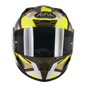 Airoh Valor Full Face Motorcycle Motorbike Helmet - 'Army' (Matt)