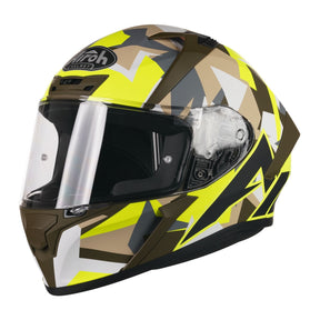 Airoh Valor Full Face Motorcycle Motorbike Helmet - 'Army' (Matt)
