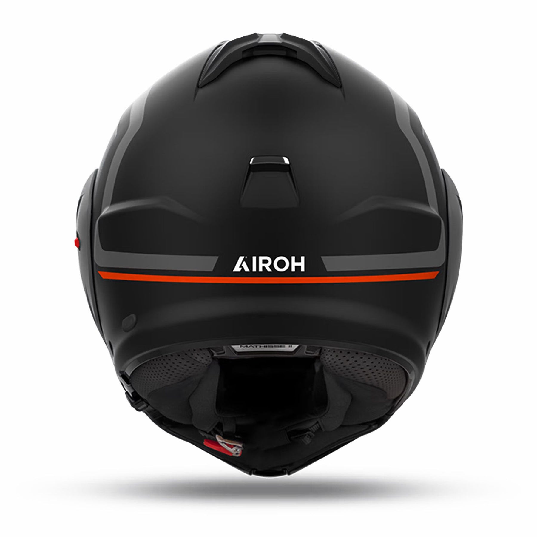 Airoh Mathisse 2 Modular Flip Up Motorcycle Motorbike Helmet - Genius Orange Matt ECE 2206