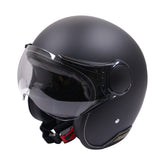 Axor Helmet Jet Open Face - Matt Black / Black
