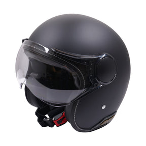 Axor Helmet Jet Open Face - Matt Black / Black