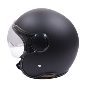 Axor Helmet Jet Open Face - Matt Black / Black