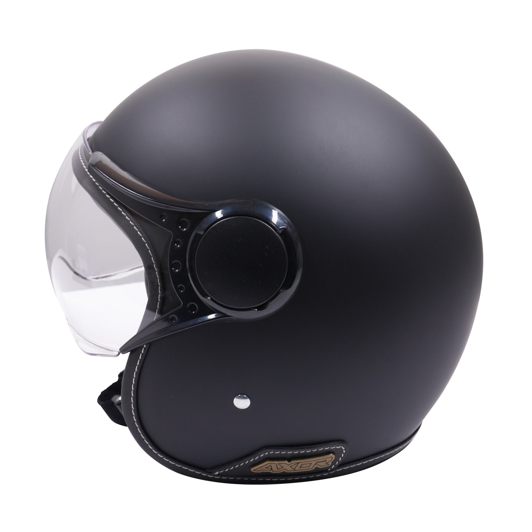 Axor Helmet Jet Open Face - Matt Black / Black