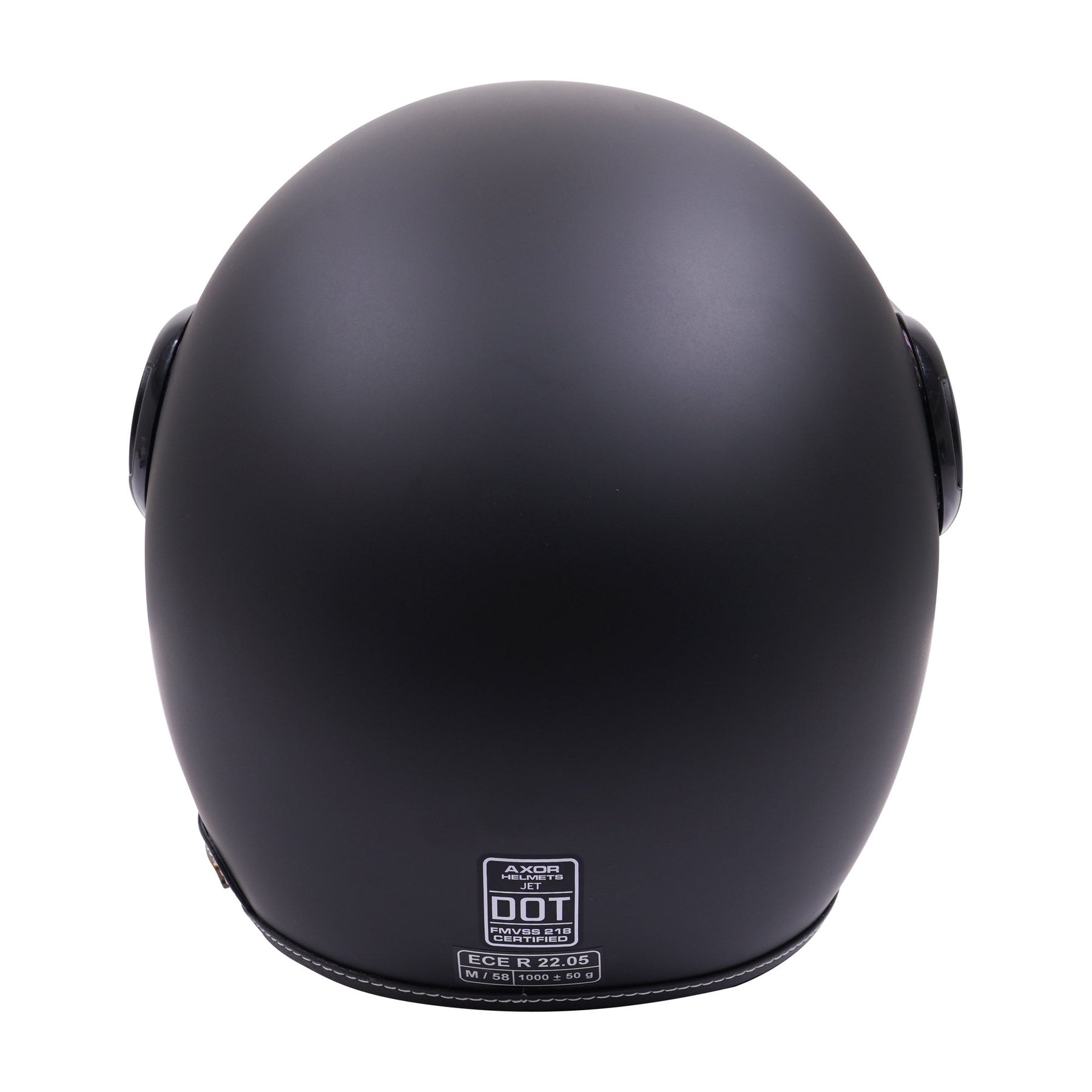 Axor Helmet Jet Open Face - Matt Black / Black