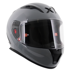 Axor Street Full Face Helmet - Solid Nardo Grey Gloss