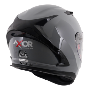 Axor Street Full Face Helmet - Solid Nardo Grey Gloss