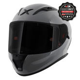 Axor Street Full Face Helmet - Solid Nardo Grey Gloss