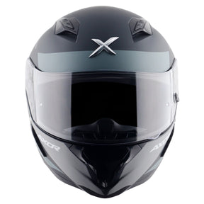 Axor Hunter SH890 Full Face Helmet - Turbo Black Grey Matt