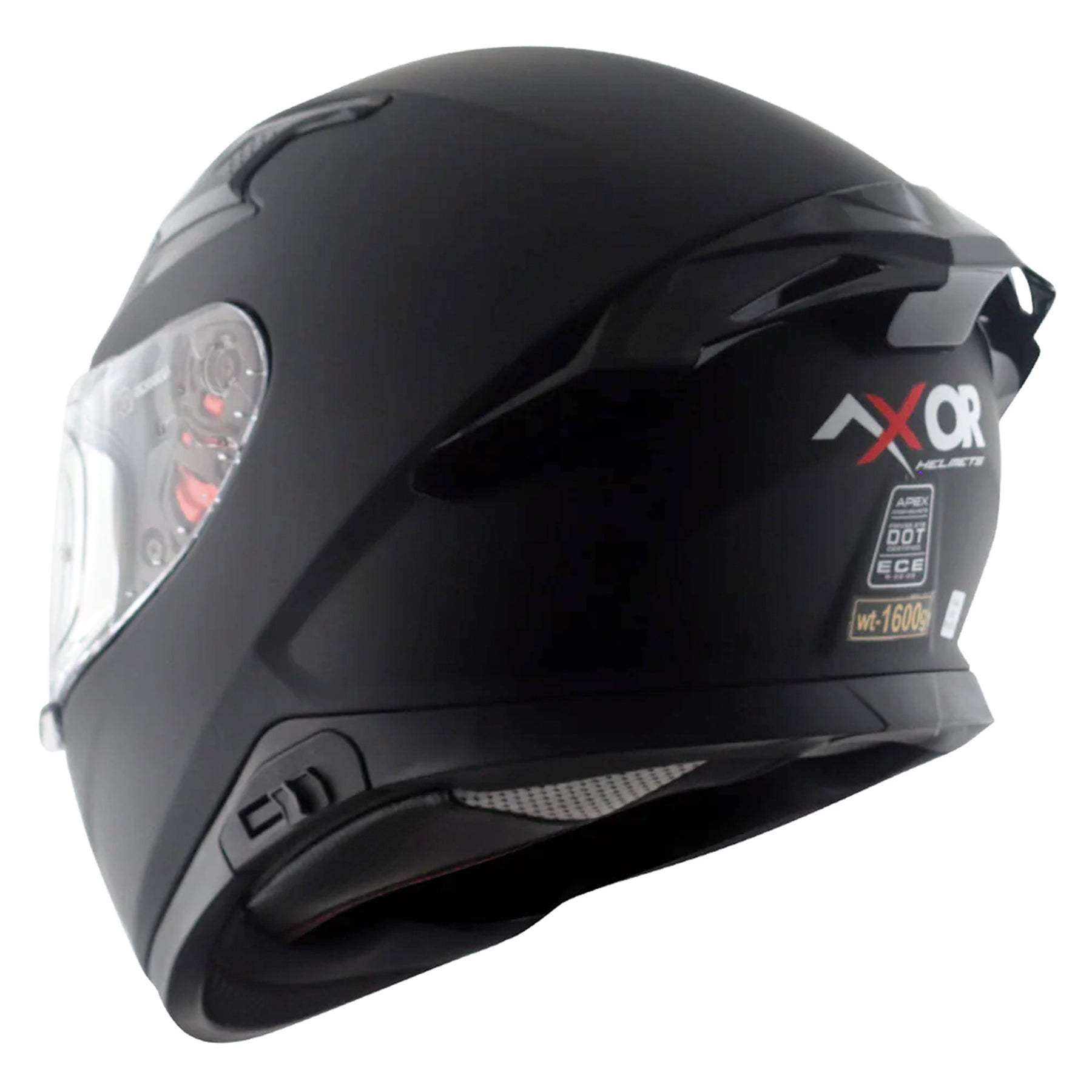 Axor Apex Full Face Helmet - Matt Black
