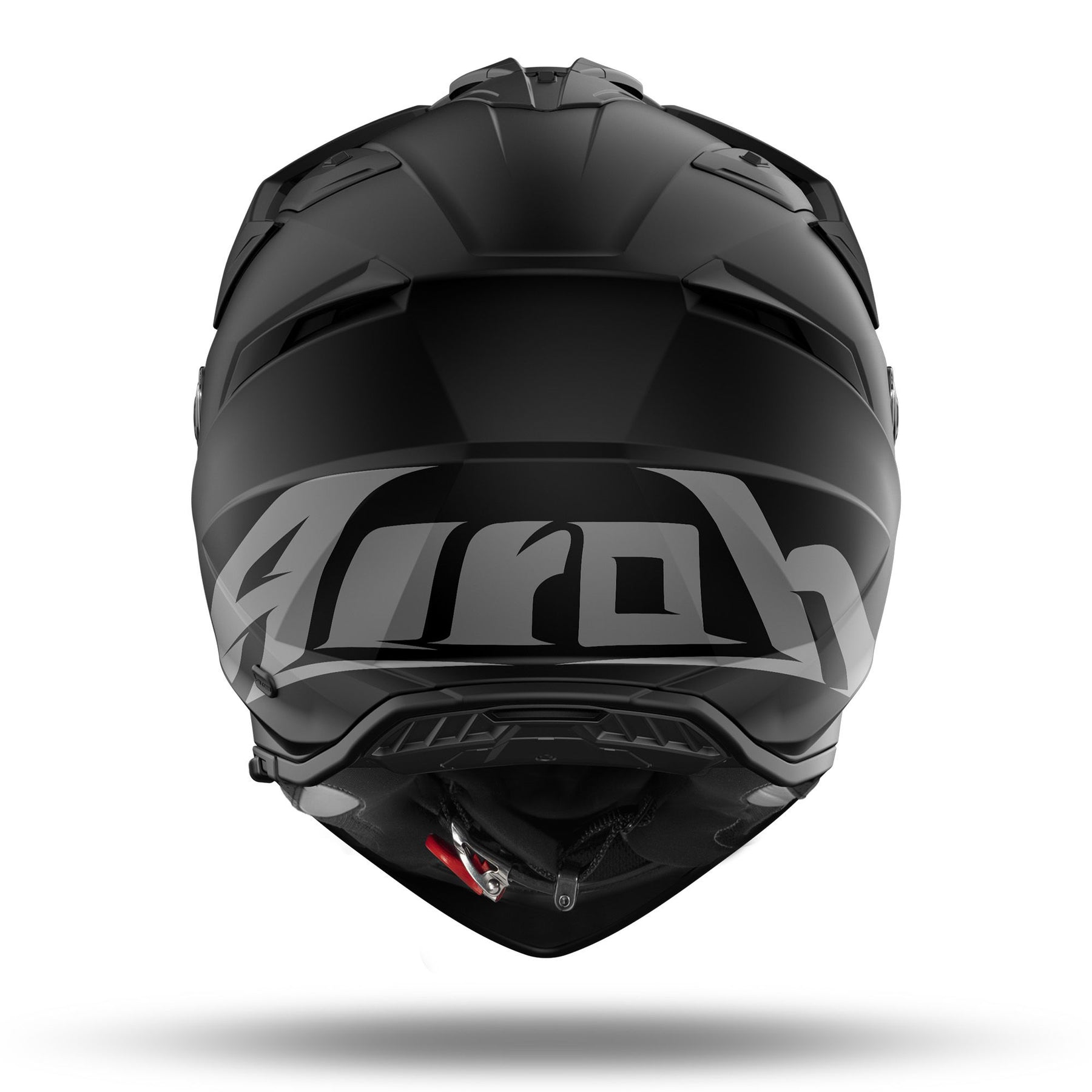 Airoh Bandit 2 in 1 Adventure Motorcycle Motorbike Helmet - Black Matt ECE 2206