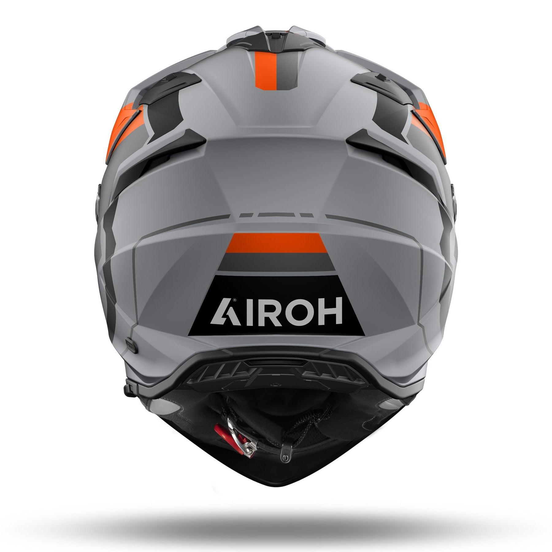 Airoh Bandit 2 in 1 Adventure Motorcycle Motorbike Helmet - Horn Orange Matt ECE 2206