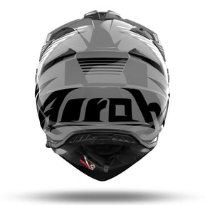 Airoh Bandit 2 in 1 Adventure Motorcycle Motorbike Helmet - Spicy Grey Gloss ECE 2206