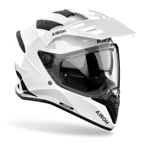 Airoh Bandit Motorcycle Helmet - White Gloss ECE 2206