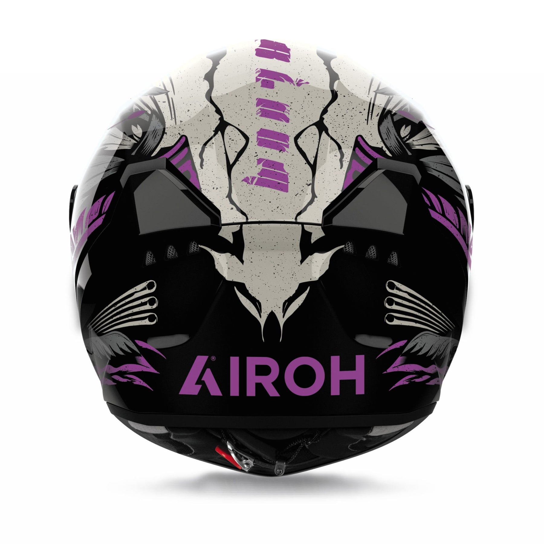 Airoh Connor Full Face Motorcycle Motorbike Helmet -  Bloom Gloss ECE 2206