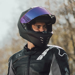 Airoh Connor Motorcycle Helmet - Black Matt ECE 2206