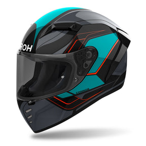 Airoh Connor Motorcycle Helmet - Dunk Gloss ECE 2206