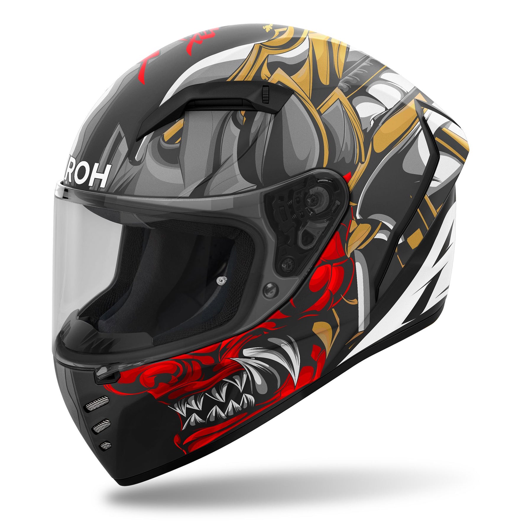 Airoh Connor Motorcycle Helmet - Samurai Matt ECE 2206