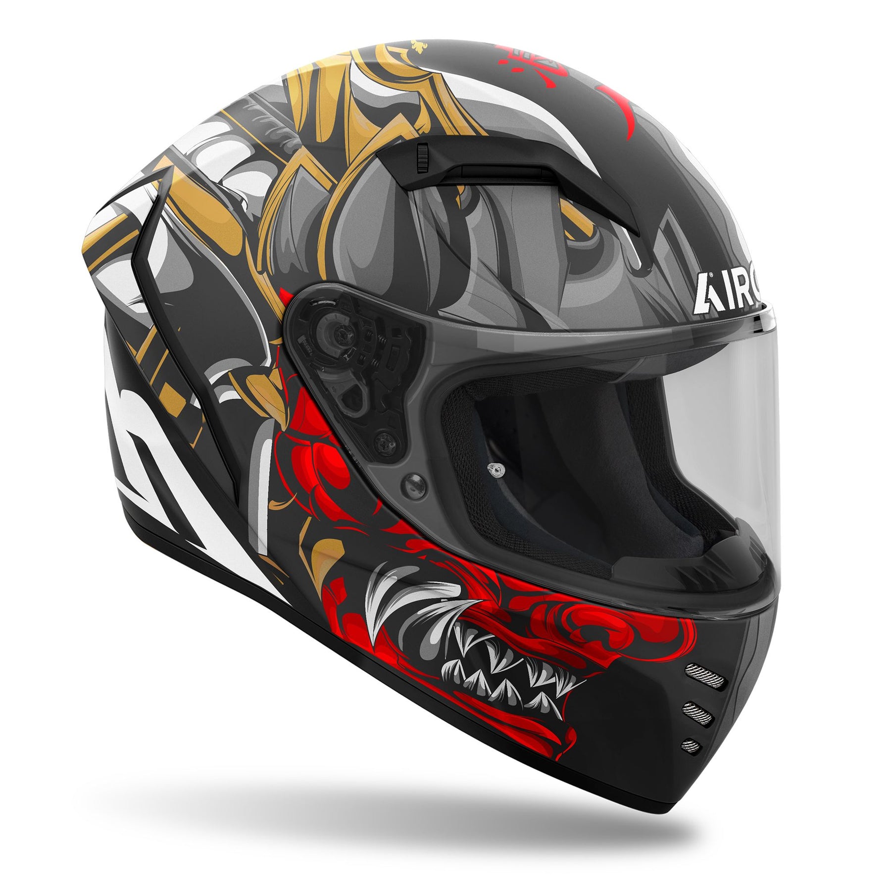 Airoh Connor Motorcycle Helmet - Samurai Matt ECE 2206