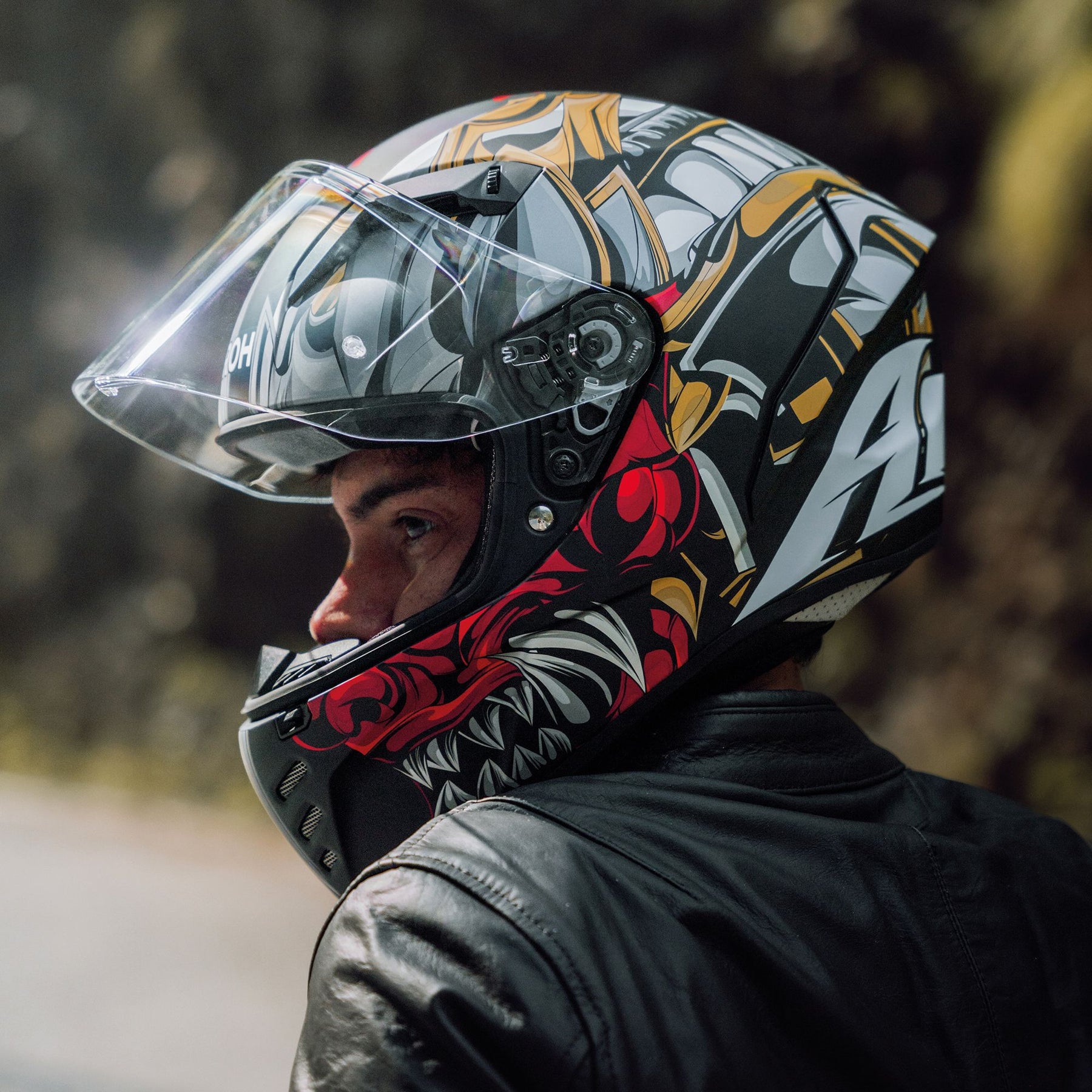 Airoh Connor Motorcycle Helmet - Samurai Matt ECE 2206