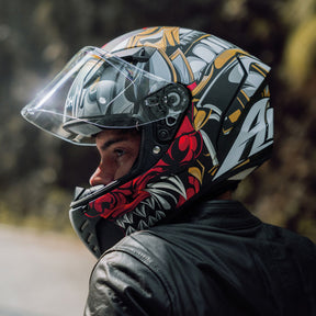 Airoh Connor Motorcycle Helmet - Samurai Matt ECE 2206