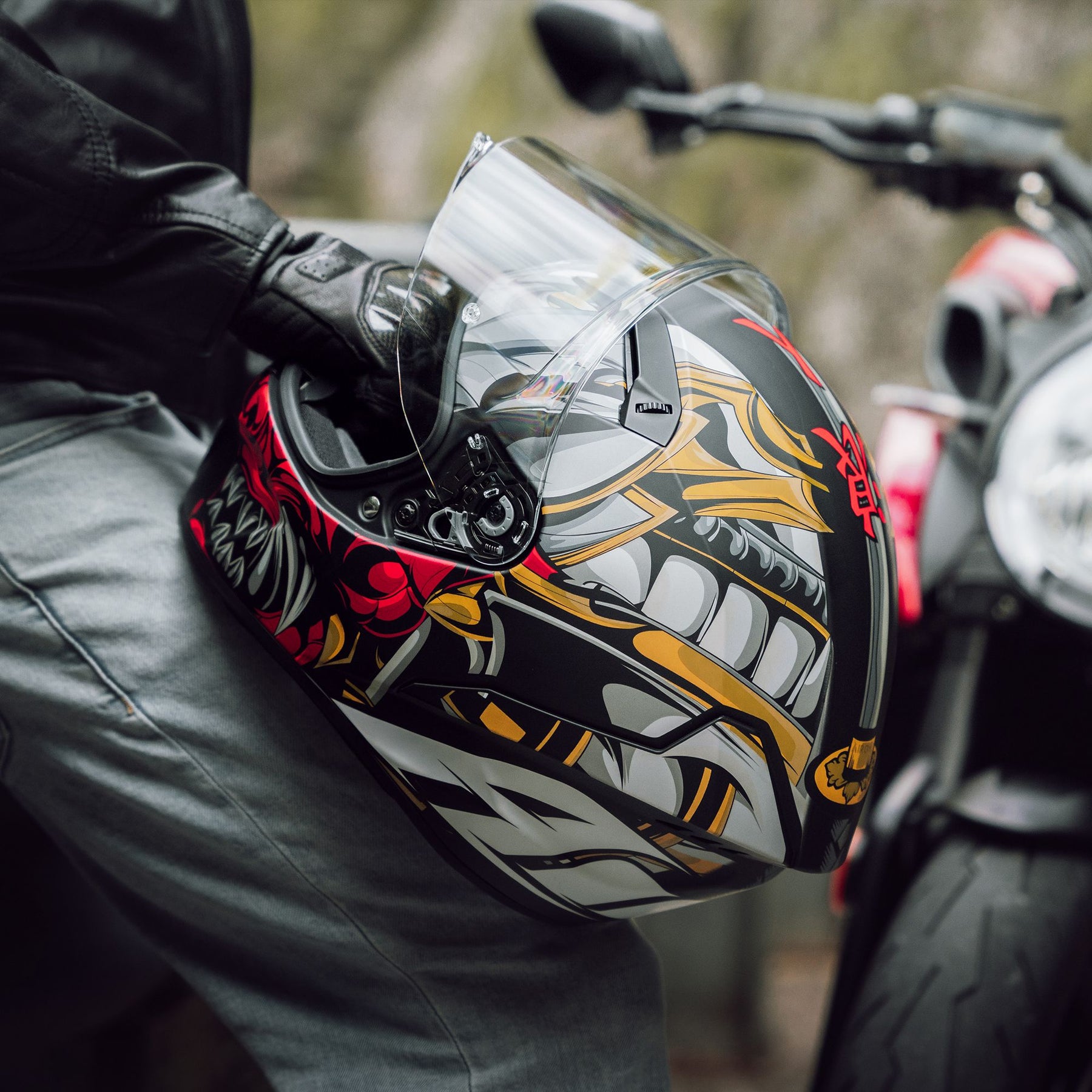 Airoh Connor Motorcycle Helmet - Samurai Matt ECE 2206