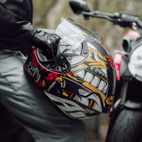 Airoh Connor Motorcycle Helmet - Samurai Matt ECE 2206